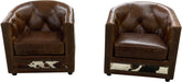 Barrel - Chair - Giovanni Lt. Brown